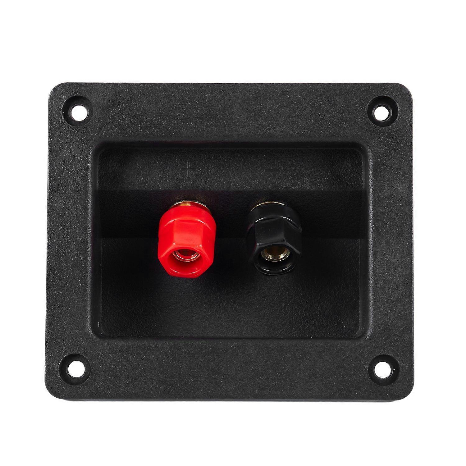 90x78mm Square Binding Post Type Speaker Box Terminal Cup Wire Connector Board