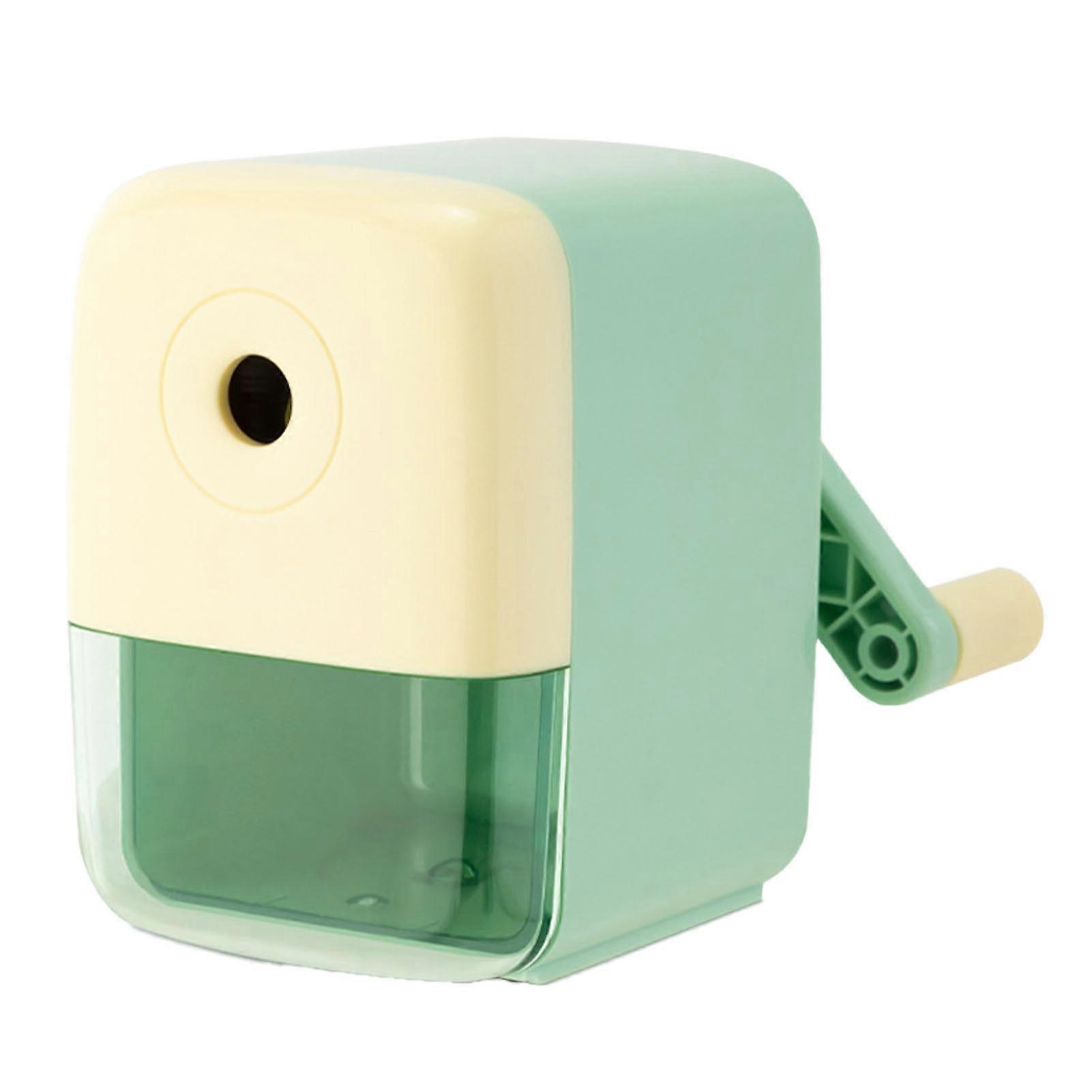 Hand Crank 5 Speed Adjustable Effort Saving Manual Sketch Pencil Sharpener for Students Office Family