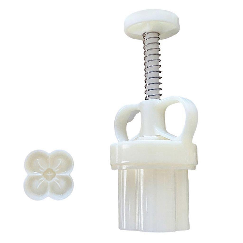 Cookie Stamp 3D Fragrans Shape Moon Cake Molds Hand-Pressure Moon Cake Maker