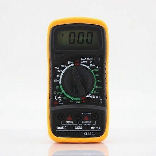 Digital Multimeter Voltmeter Ammeter Ohmmeter XL-830L Volt AC DC Tester Meter