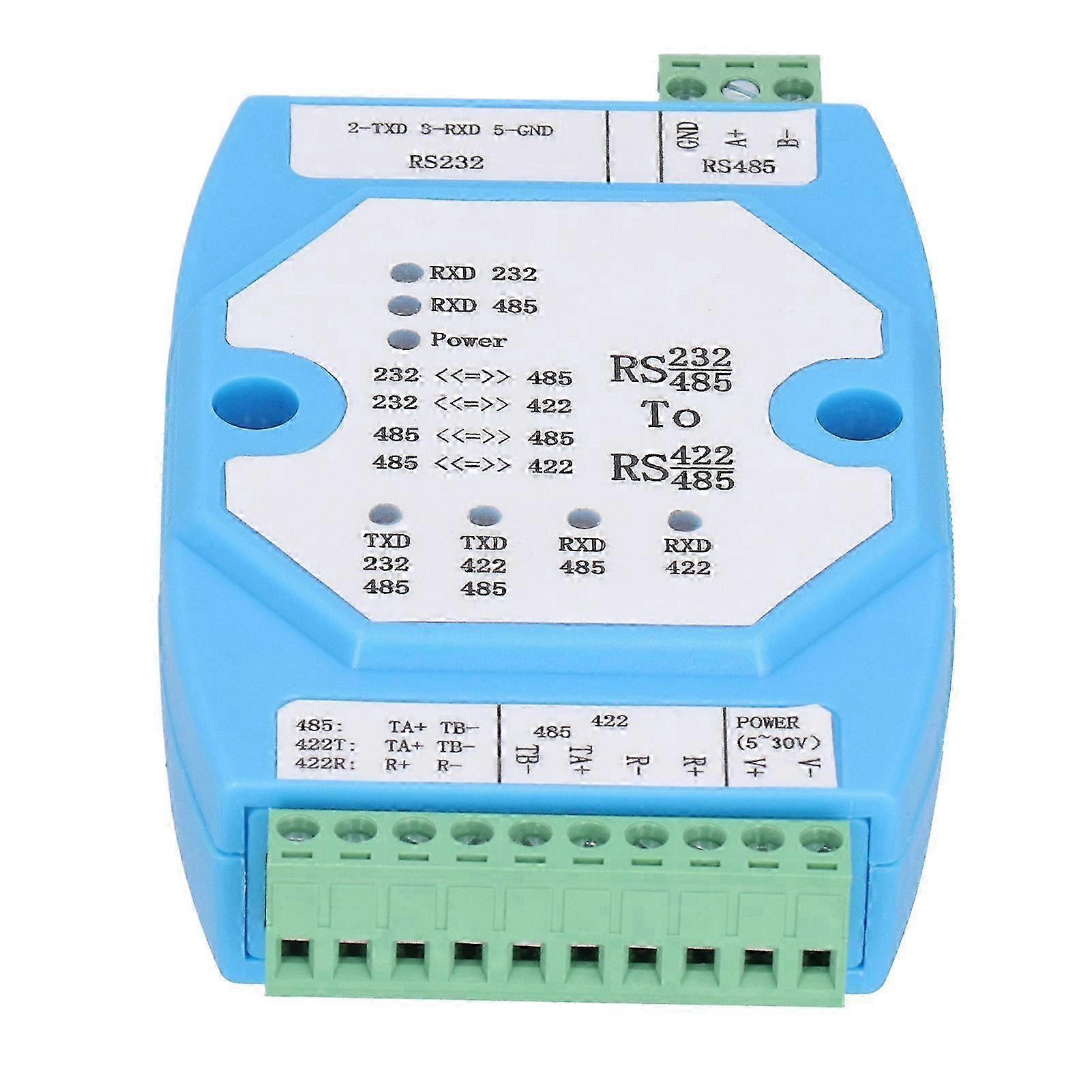 محول محول معزول حماية الطفرة USB التسلسلي RS232 إلى 485 معدات الجهد المنخفض 530 فولت