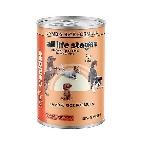 Canidae, CANIDAE, All Life Stages, 湿狗粮, 羊肉和大米,12 个/13 盎司(计数 12 个)