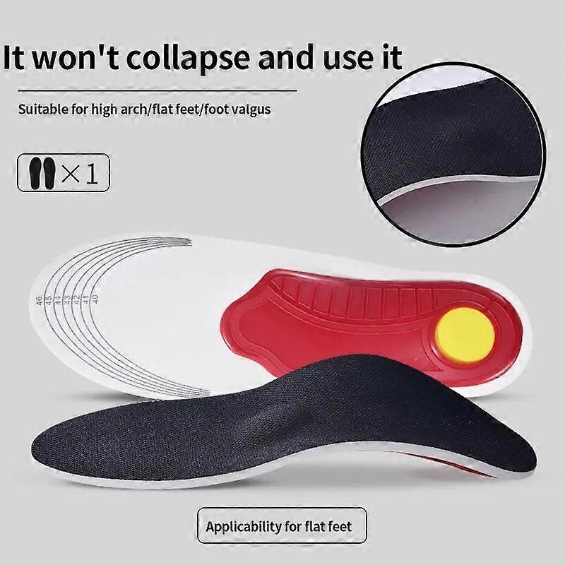 Premium High Arch Support Insoles Gel Pad 3d