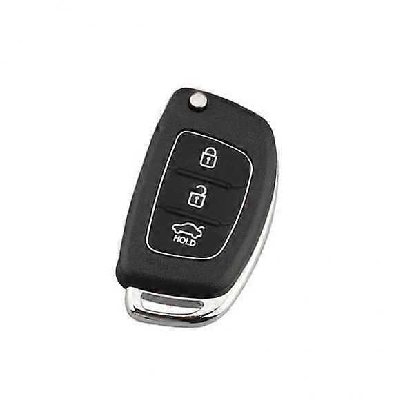 2x 3 Buttons Flip Folding Key Case Fob For Hyundai ix35 ix45 Series Santa Fe