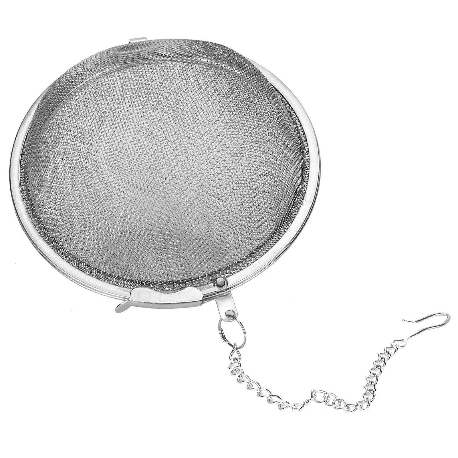 Stainless Steel Tea Strainer Infuser Portable Tea Leaf Spice Mesh Ball Filter Kitchen Tool
