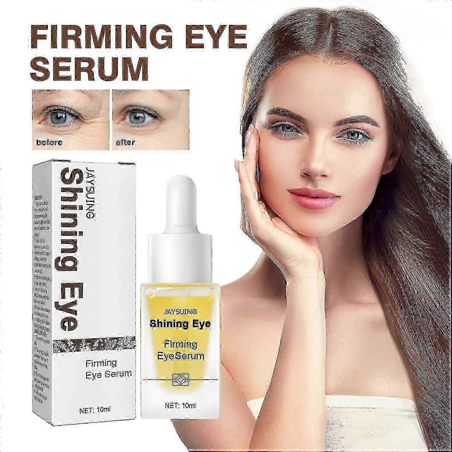 Jaysuing Firming Eye Serum, Fade Fine Lines, Dark Circles And Improve Eye Area Moisturize Serum
