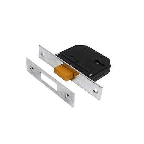 Yale Essentials 3 Lever Chrome Deadlock