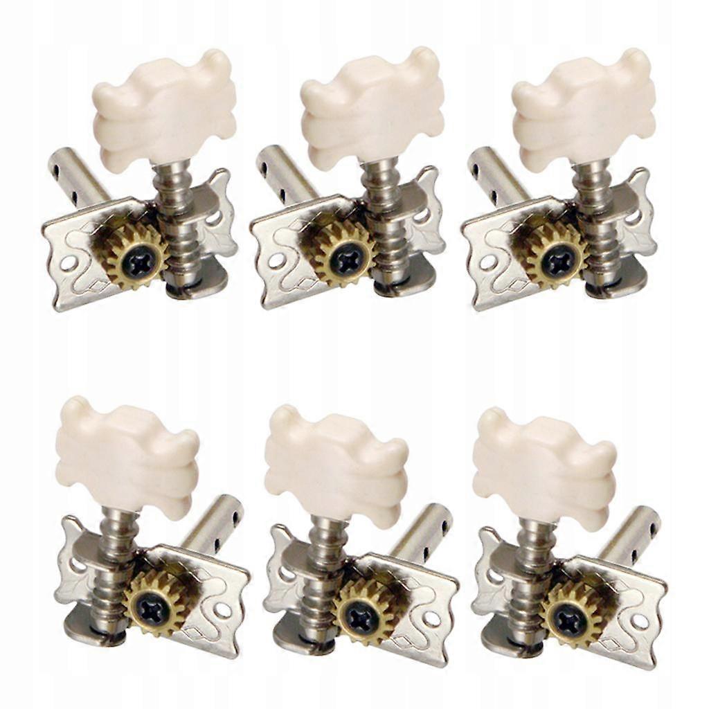 6 Pcs. Classical Guitar Strings Tuning Pegs