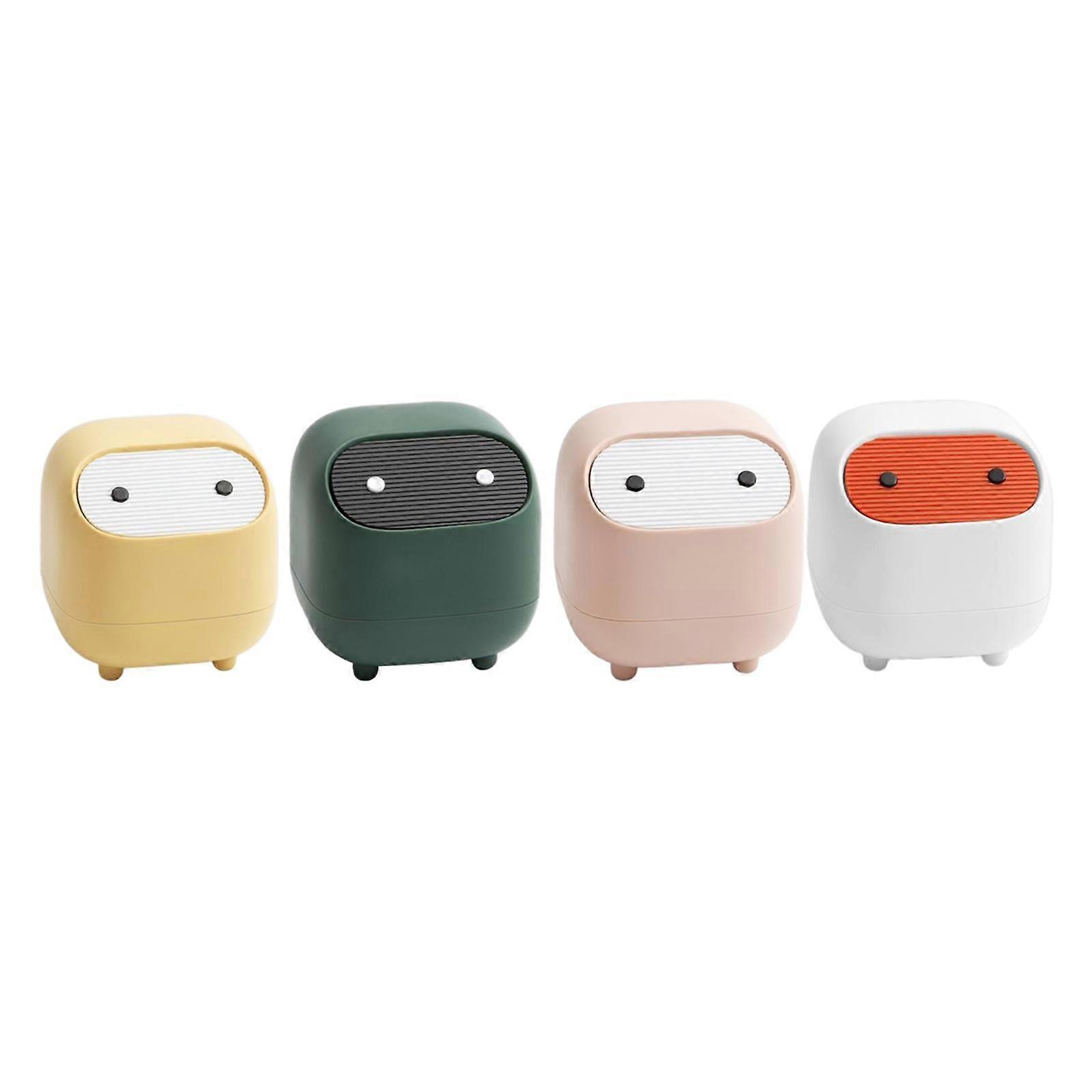 ONAIR 4Pack Desktop Small Waste Garbage Basket Bin for Desk Office Kitchen