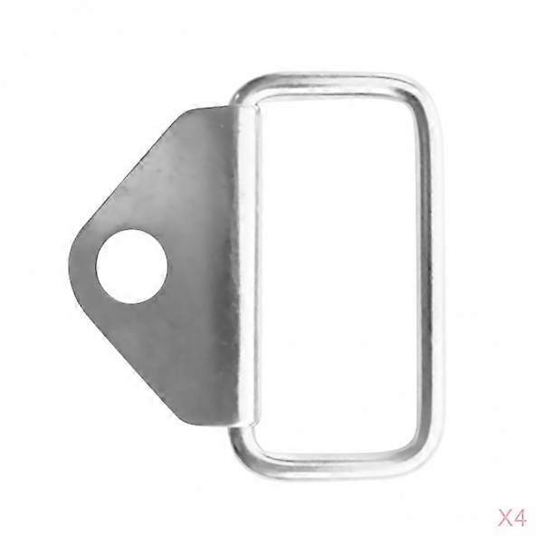 4x Tie Down Point Load Securing Steel Lashing Ring Heavy Duty Anchor Point