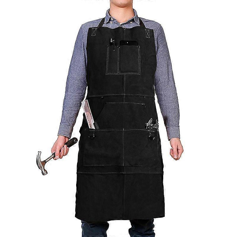 Welding Apron, Men's Leather Work Apron, Multi-Purpose Kitchen Apron 24" x 36"