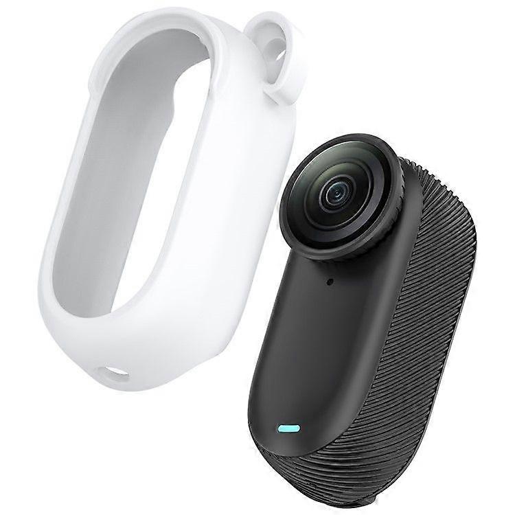 For Insta360 GO 2 Silicone Protective Case Hollow Design Anti-Drop Camera Cover