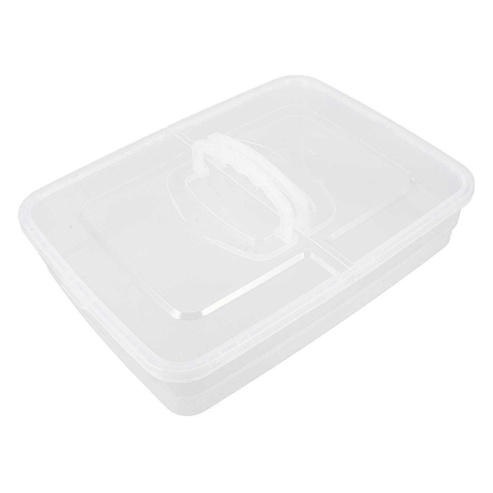 Stackable Pizza Dough Proofing Box with Lid and Handle – Easy to Clean Kitchen Container for Bread Baking and Dough Rising