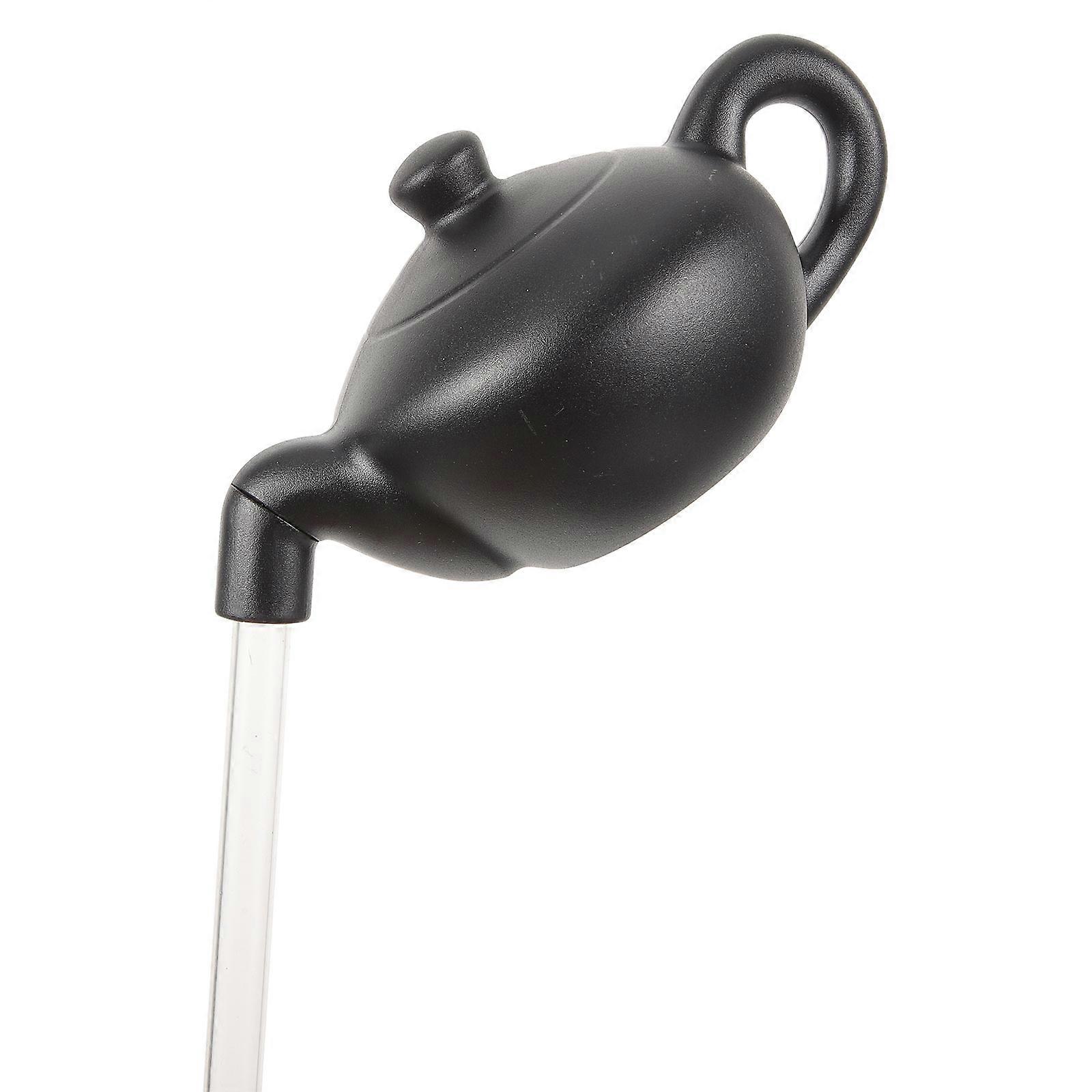 Desktop Suspended Teapot Tube Waterfall Fountain DIY Ornament for Home Office Tabletop Decoration, Running Water Feature, Unique Design
