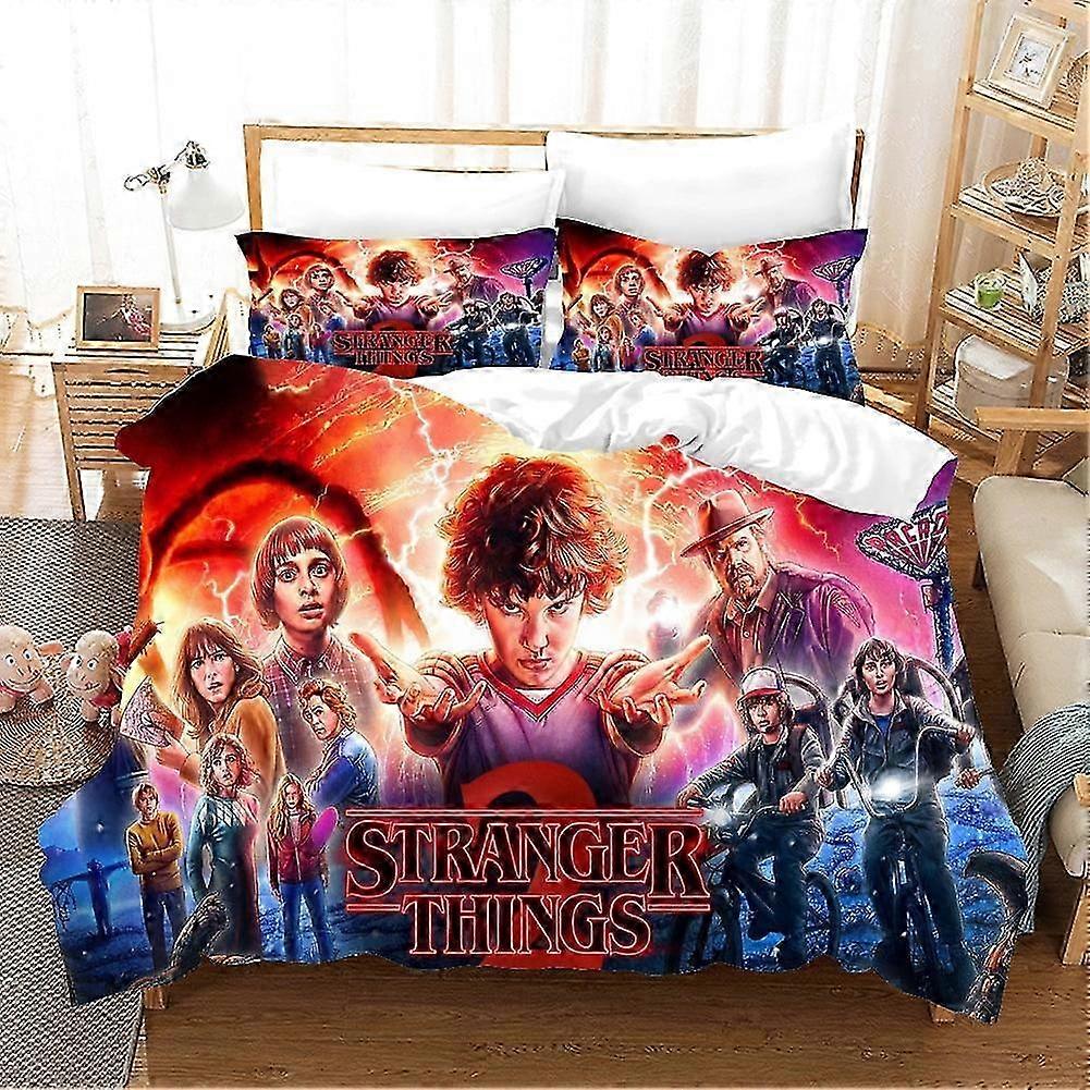 Three-Piece Bed Sheet Set with Quilt Cover and Pillowcase, Suitable for Fans of a Popular Sci-Fi Series