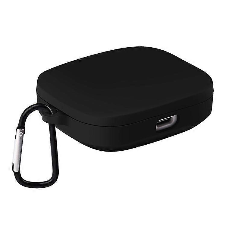 Compatible For Xiaomi Redmi Buds 6 Silicone Case Bluetooth Earphone Cover with Carabiner