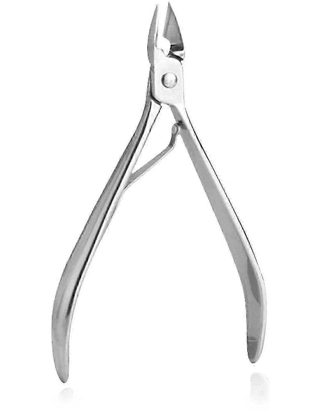 Nail Clippers and Cuticle Scissors Set, Sharp and Smooth Stainless Steel Tools for Removing Excess Skin Tears and Grooming Fingertips