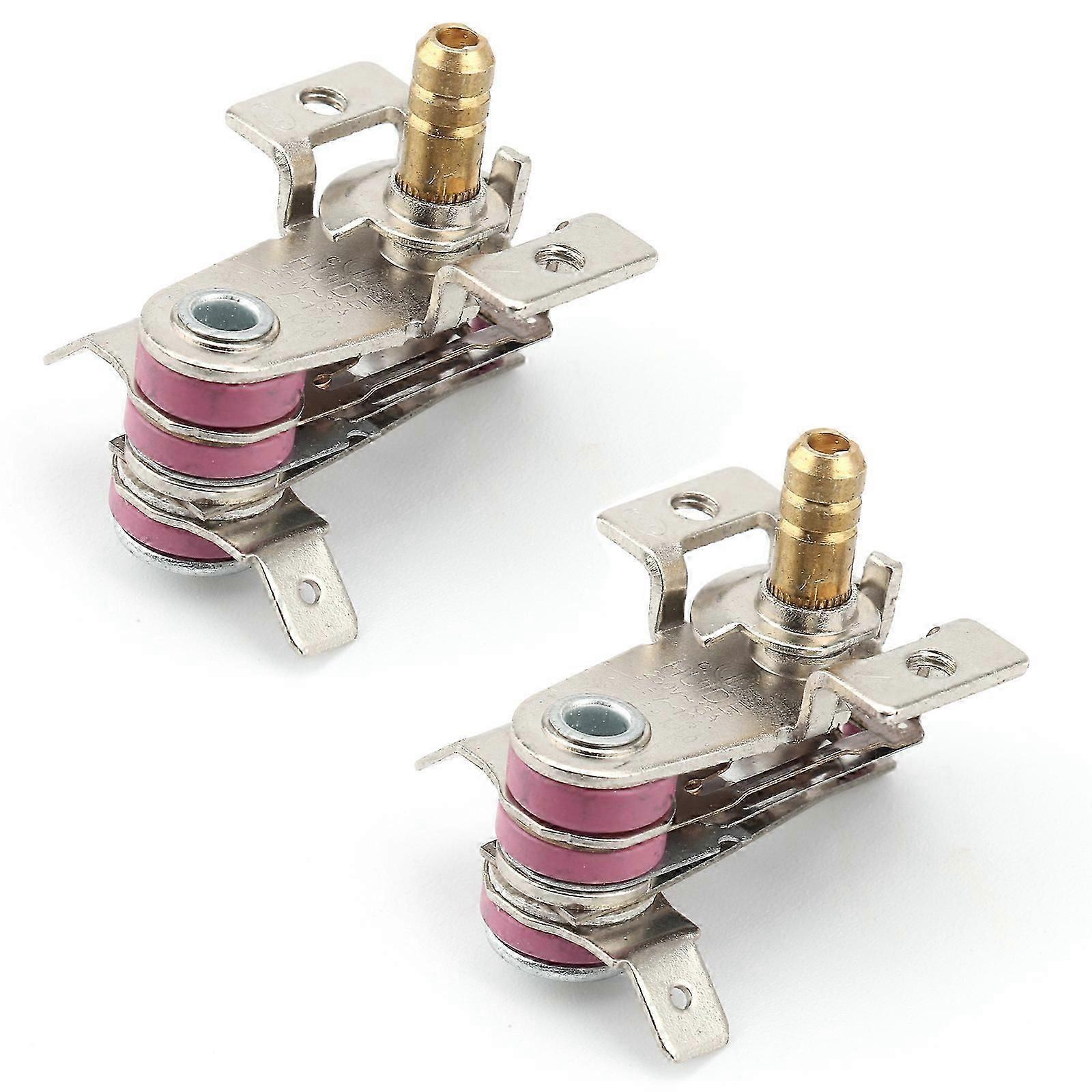 250V 16A Electric Oven Thermostat Regulator Switch Adjustable Thermostat Temperature Controller Accessories (2Pcs)