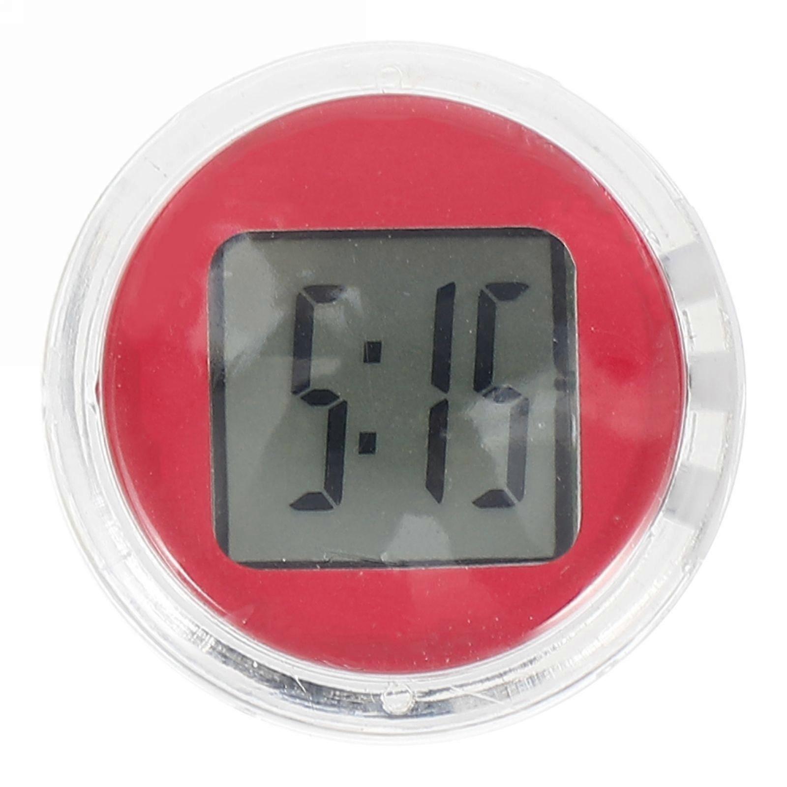 Adhesive Digital Clock, Compact Design Fitting Multiple Indoor Outdoor Scenes