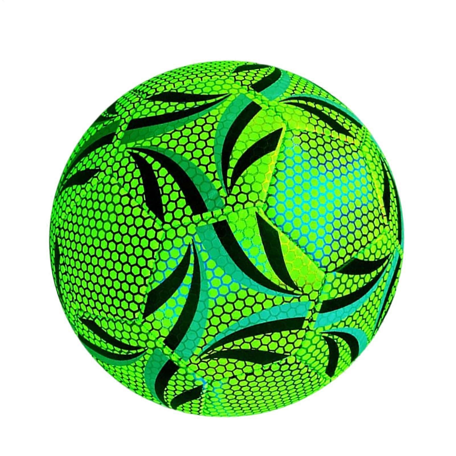 Football Glow In Dark Outdoor Soccer Ball for Kids, Size 4, Light Up Design, Ideal for Games and Sports Activities