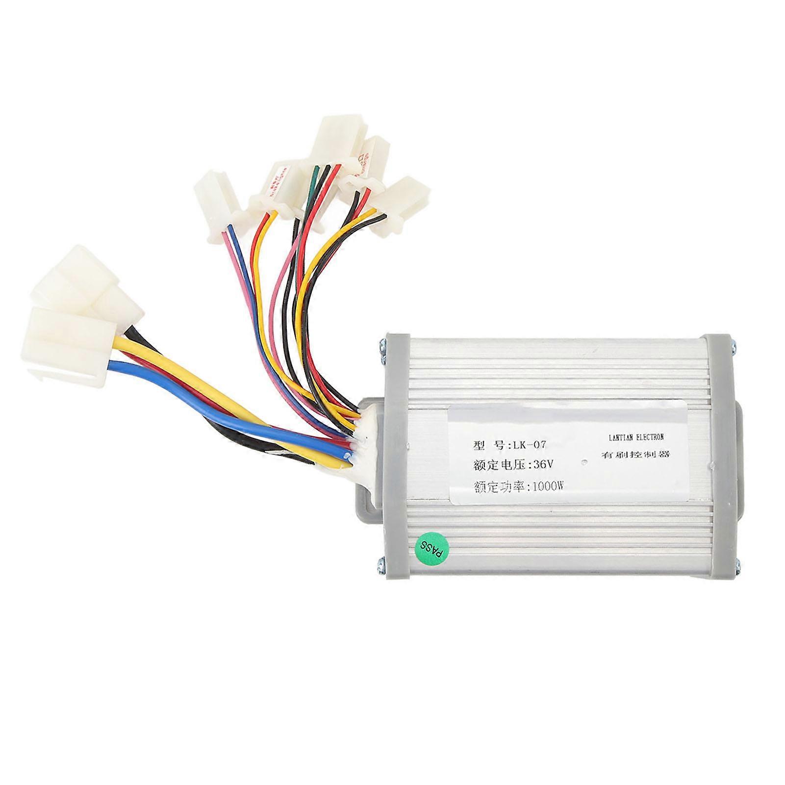 36V 1000W Electric Motor Controller Stable Speed Responsive Braking for Electric Scooters