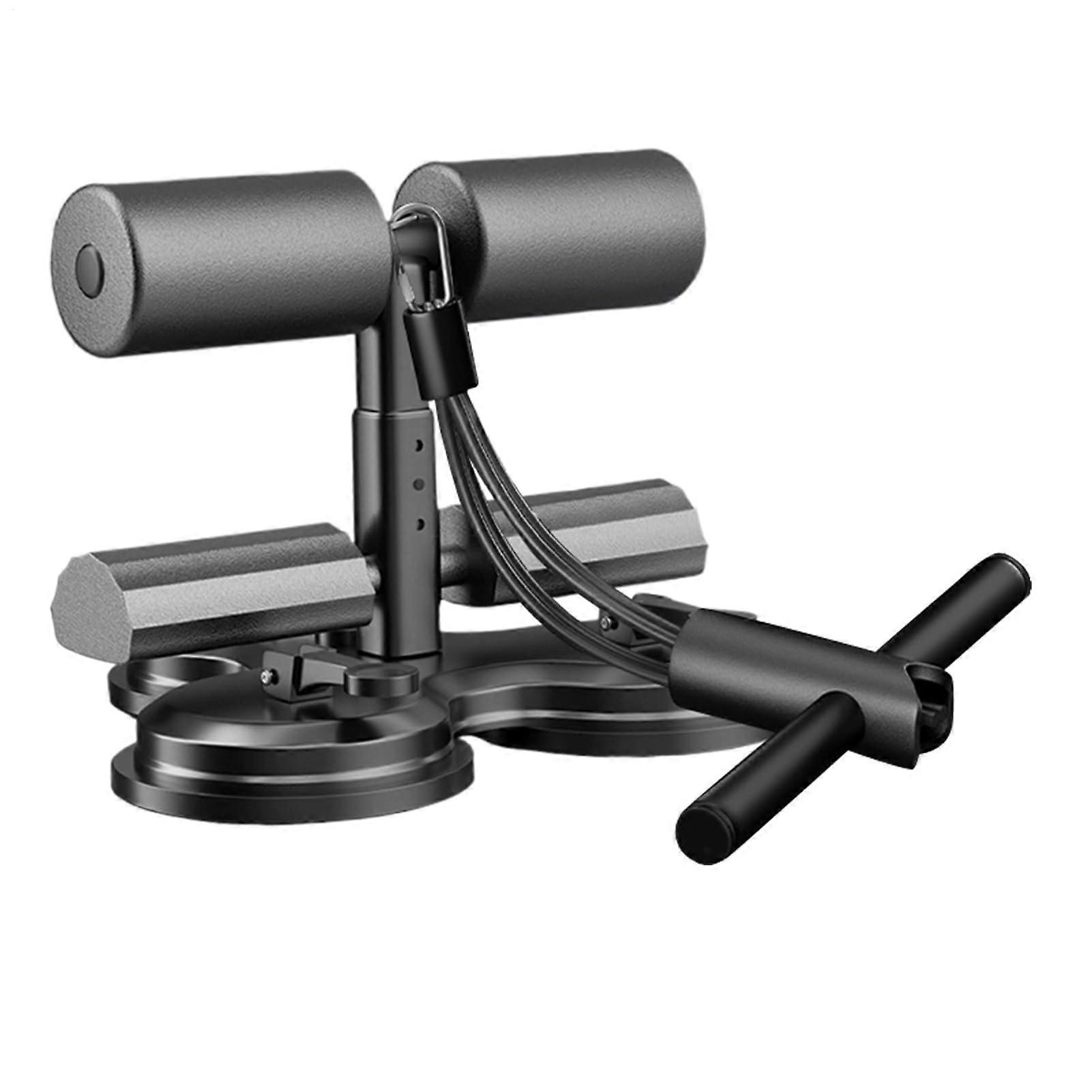 Sit Foot Holder, ABS Exercise Equipment, Adjustable Height Suction Cup ABS Exercise Device