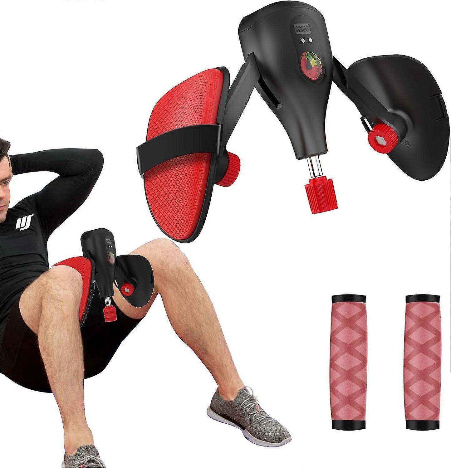 Thigh Master 0-77 lbs Adjustable Resistance, Inner Thigh Exerciser with Fixed Leg Straps