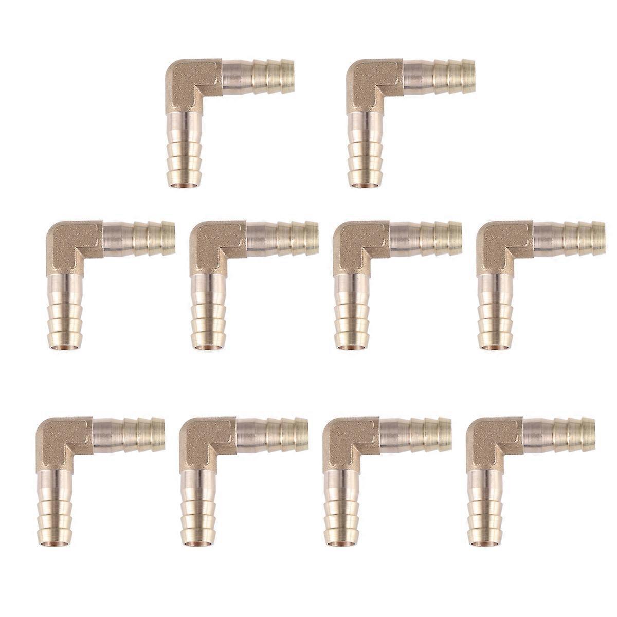 Pex Fitting Water Pipe Adapter Elbow Connector For Plumbing Brass 10Set