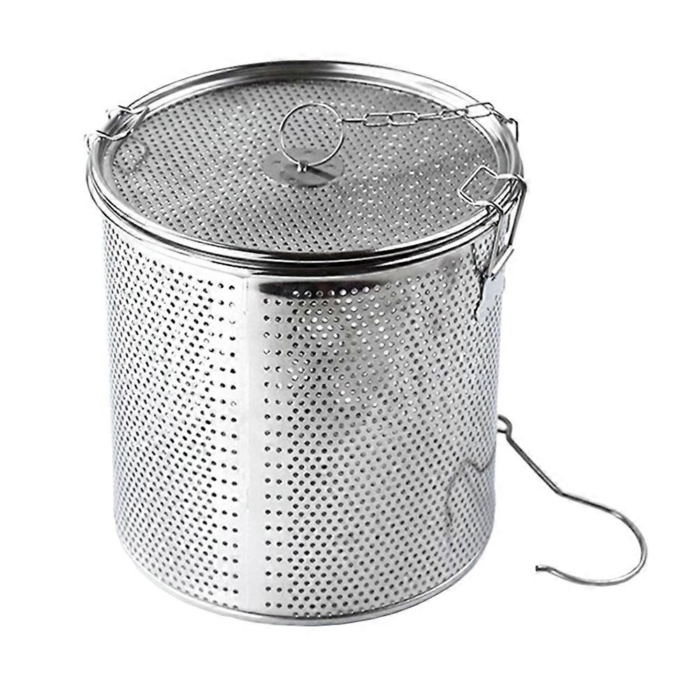 Brine Basket Stainless Steel Rectangular Non-Leaking Design High Temperature Resistance 1Pack