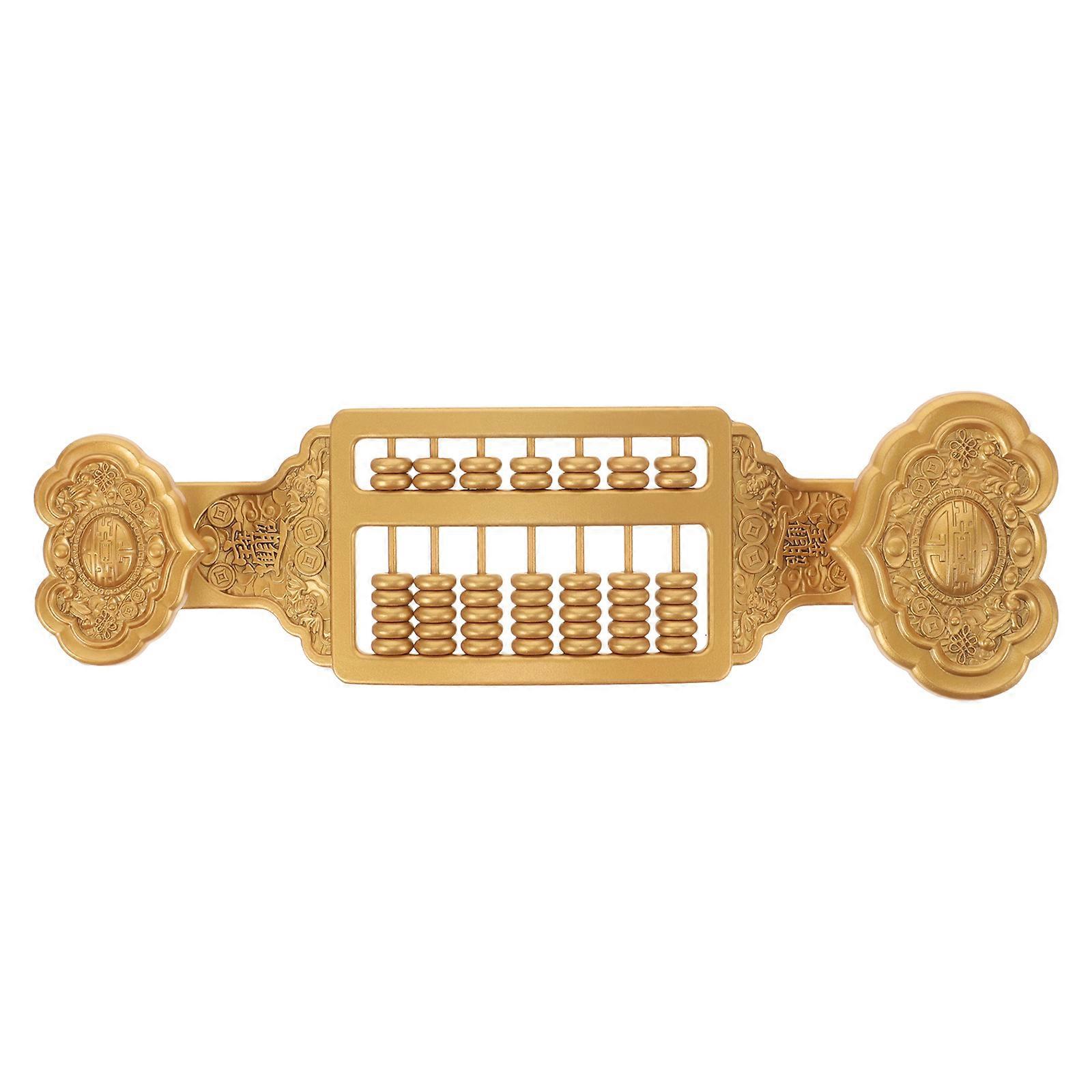 Abacus Brass Sculpture Decorative Abacus Statue for Home