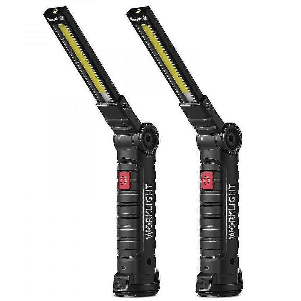 Rechargeable LED Work Light, 360° Rotating Magnetic Base & Hook Inspection Flashlight GRX