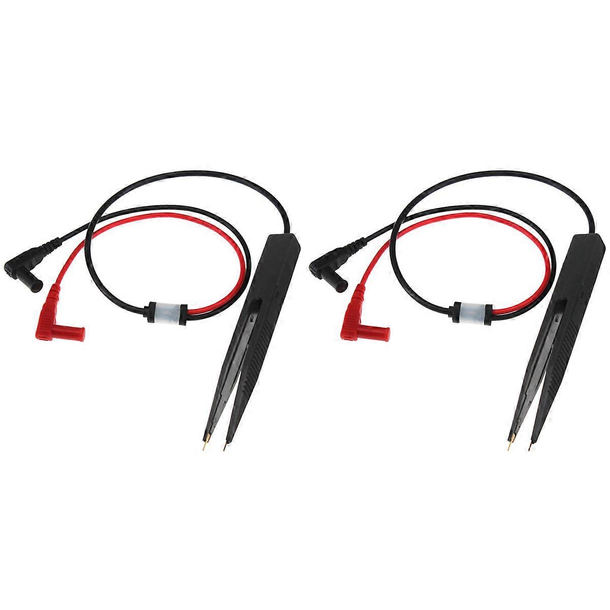 SMD SMT Chip Test Clip Multimeter Probe Tweezers Multi-Use Test Tool