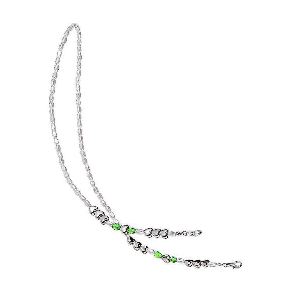 Spectacle Chains Crystal Beaded Eyeglasses Chain Assorted Color 63X1X1CM Rust Resistant Materials Adults 1PC