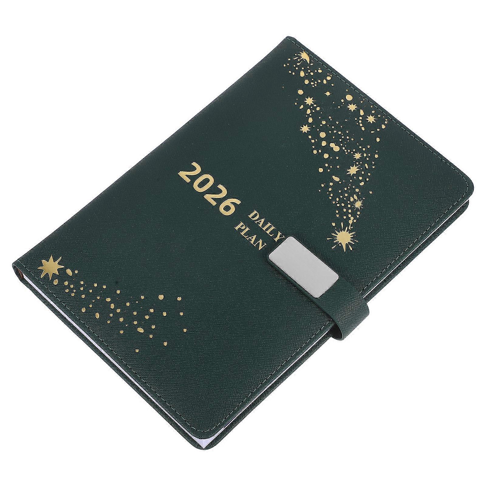 Daily Planner Notebook for Writing Use 2026 Year Time Management Journal