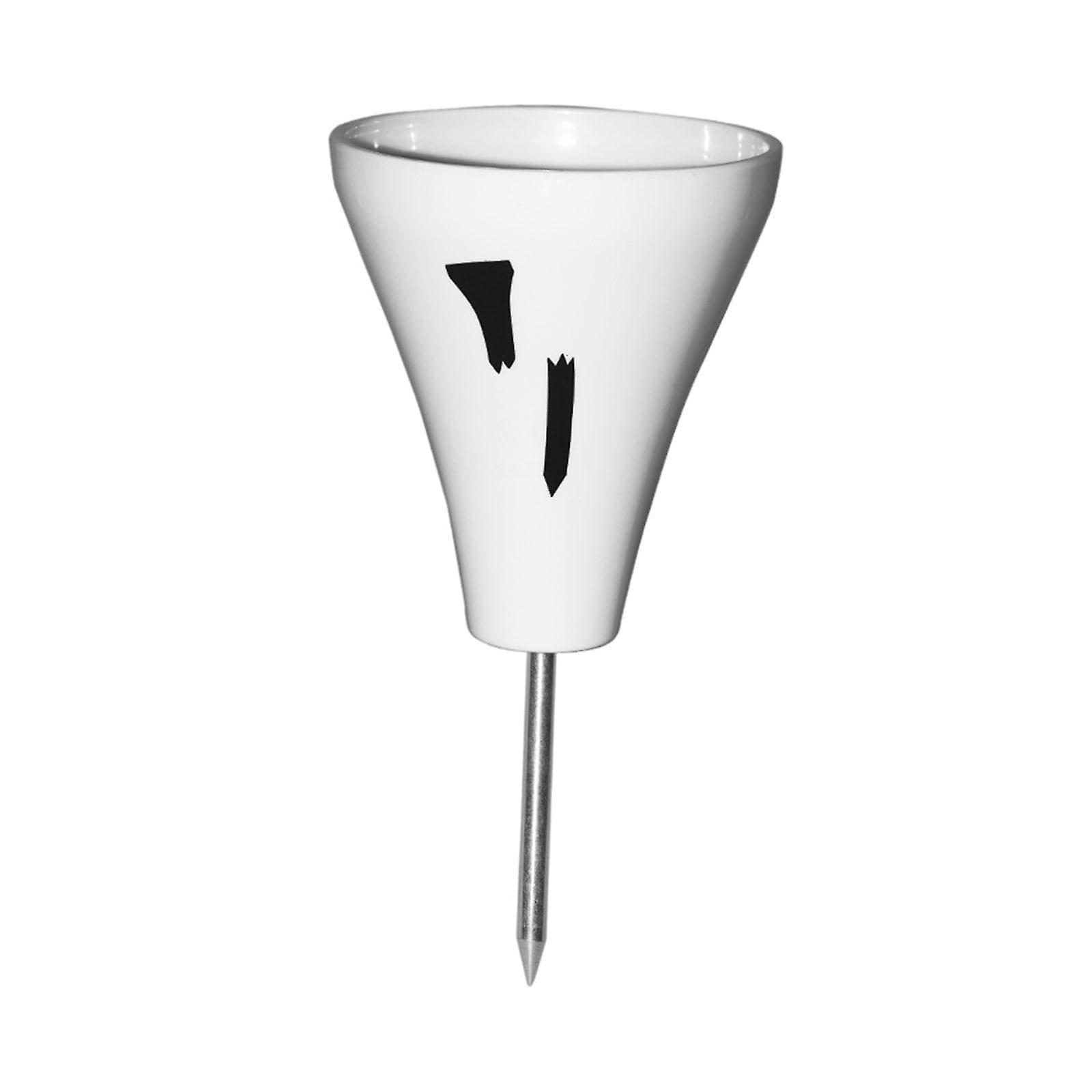 Golf Tee Holder Training Aid Reusable White Practice Equipment For Golf Compatible With Standard Tees