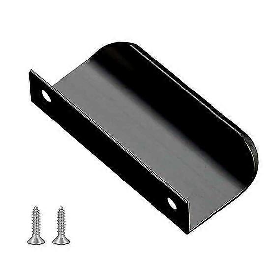 Finger Pull Cabinet Handle Rustproof Polished Surface Rounded Edge Concealed