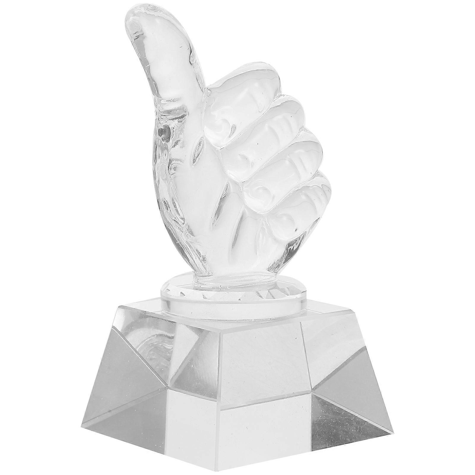 Thumb Shaped Plastic Trophy Cup for Party Use Children Awards