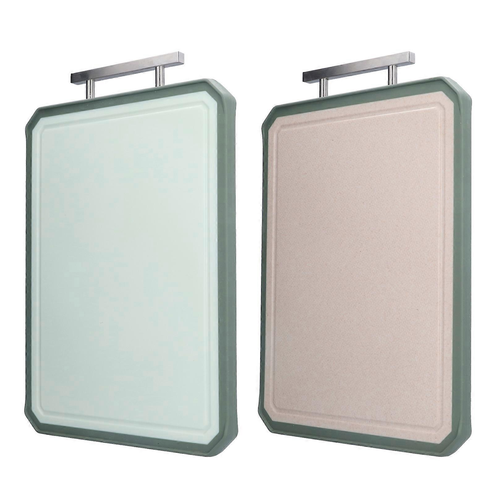 Cutting Board DoubleSided Multifunctional NonSlip Chopping Board for Home Kitchen(M )