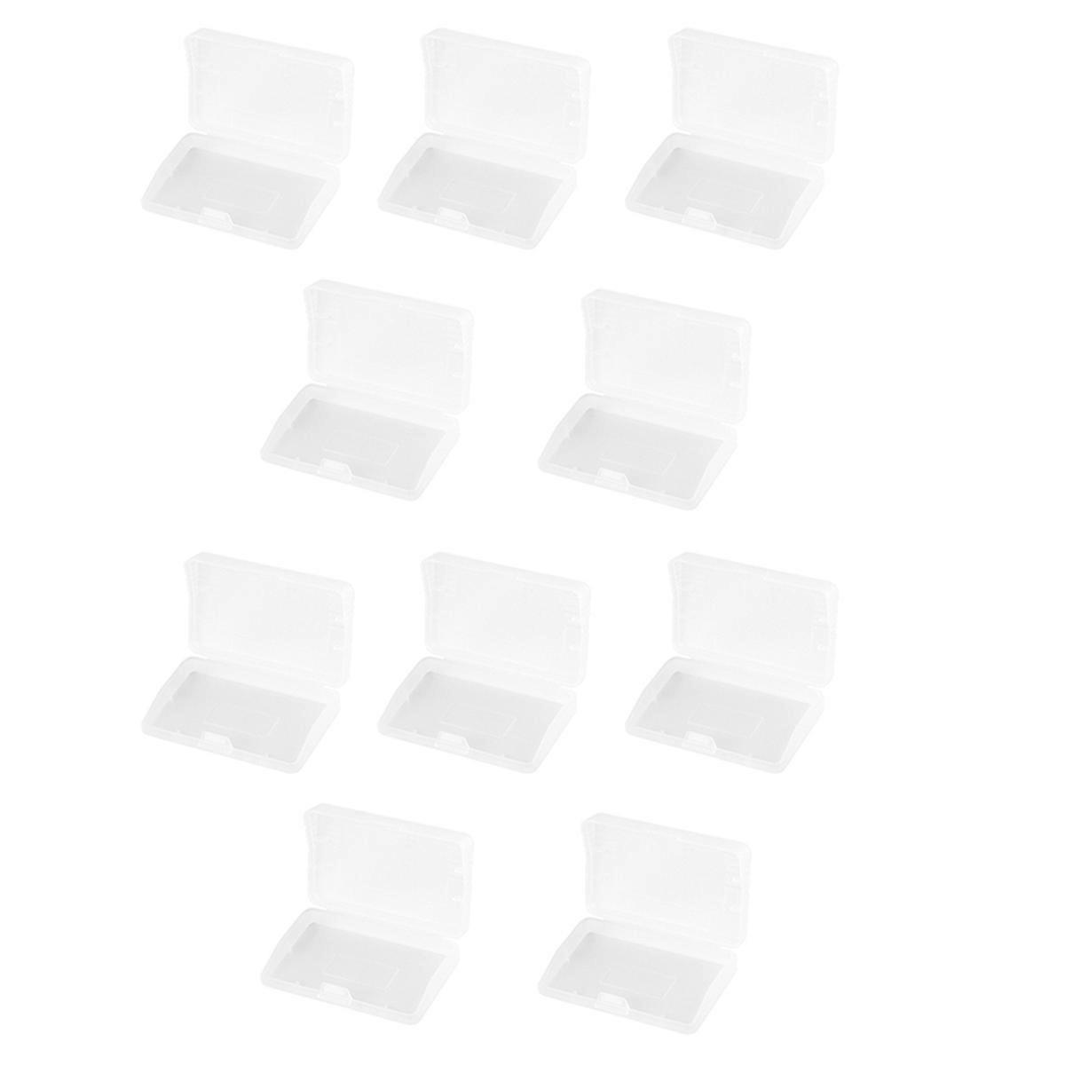 10pcs Protective Case for GameBoy Advance Anti-Dust Clear Game Card Storage Box