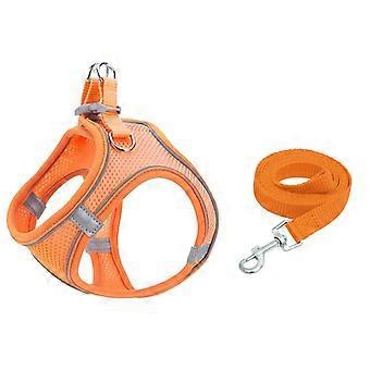 TM050 Pet Chest Strap Vest Type Breathable Reflective Traction Rope L