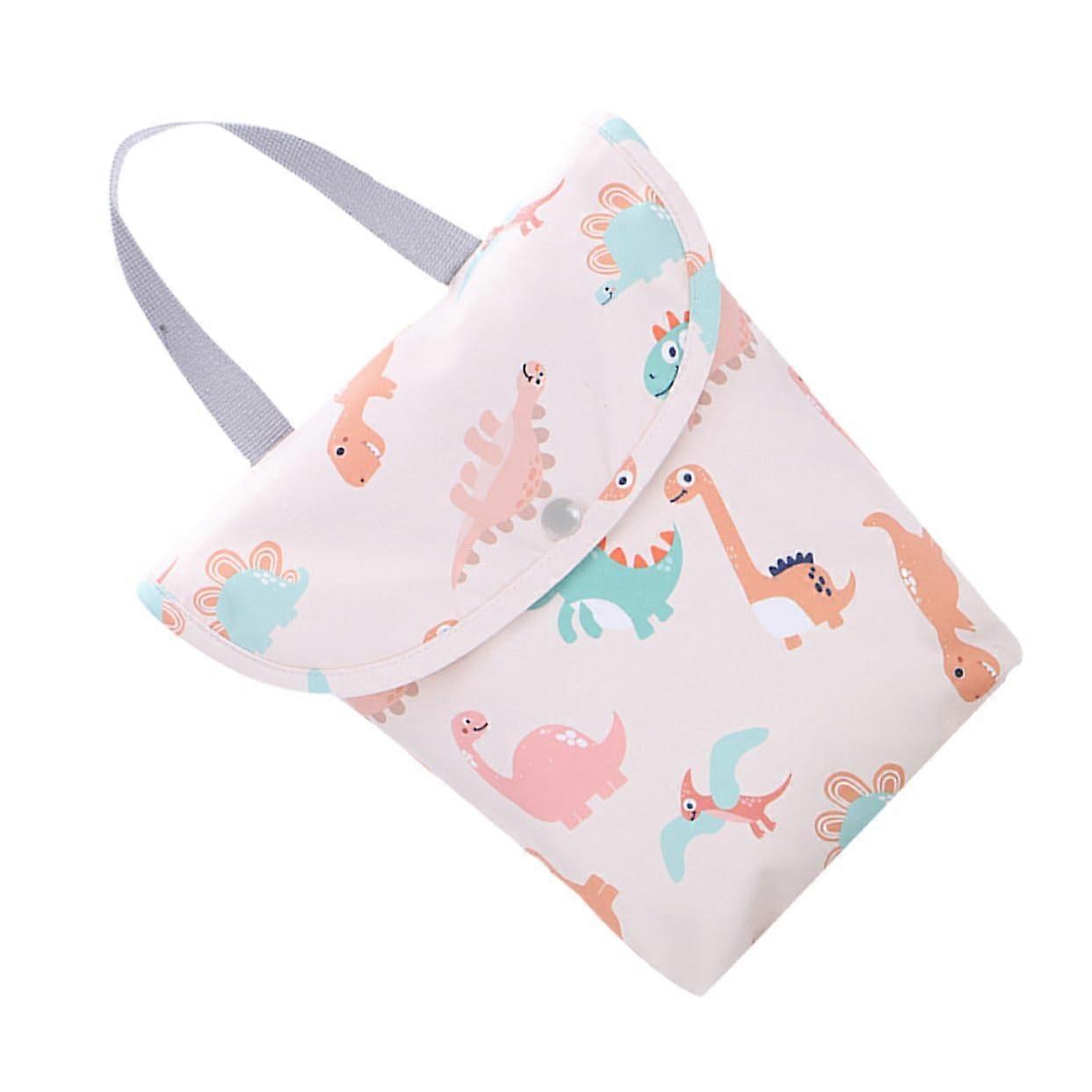 Nappy Storage Bag Organiser for Baby Nappies, Polyester Changing Bag in Assorted Colours, Compact and Stylish Design