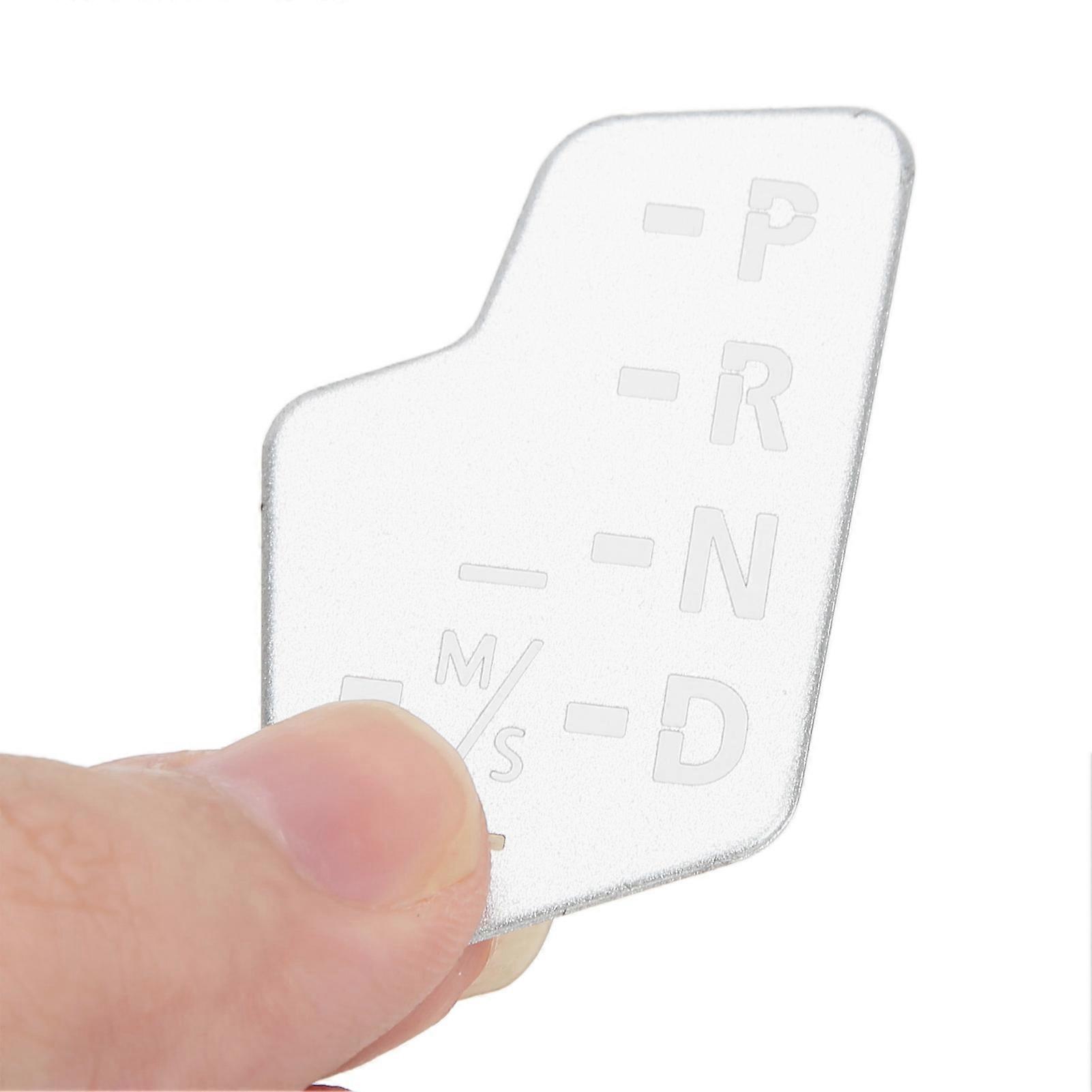 2 Pcs Double Flash Switch Button Sticker Decorate Patch Silver Aluminium Alloy Car Adaptations Replacement for X3 E83 2006‑2010