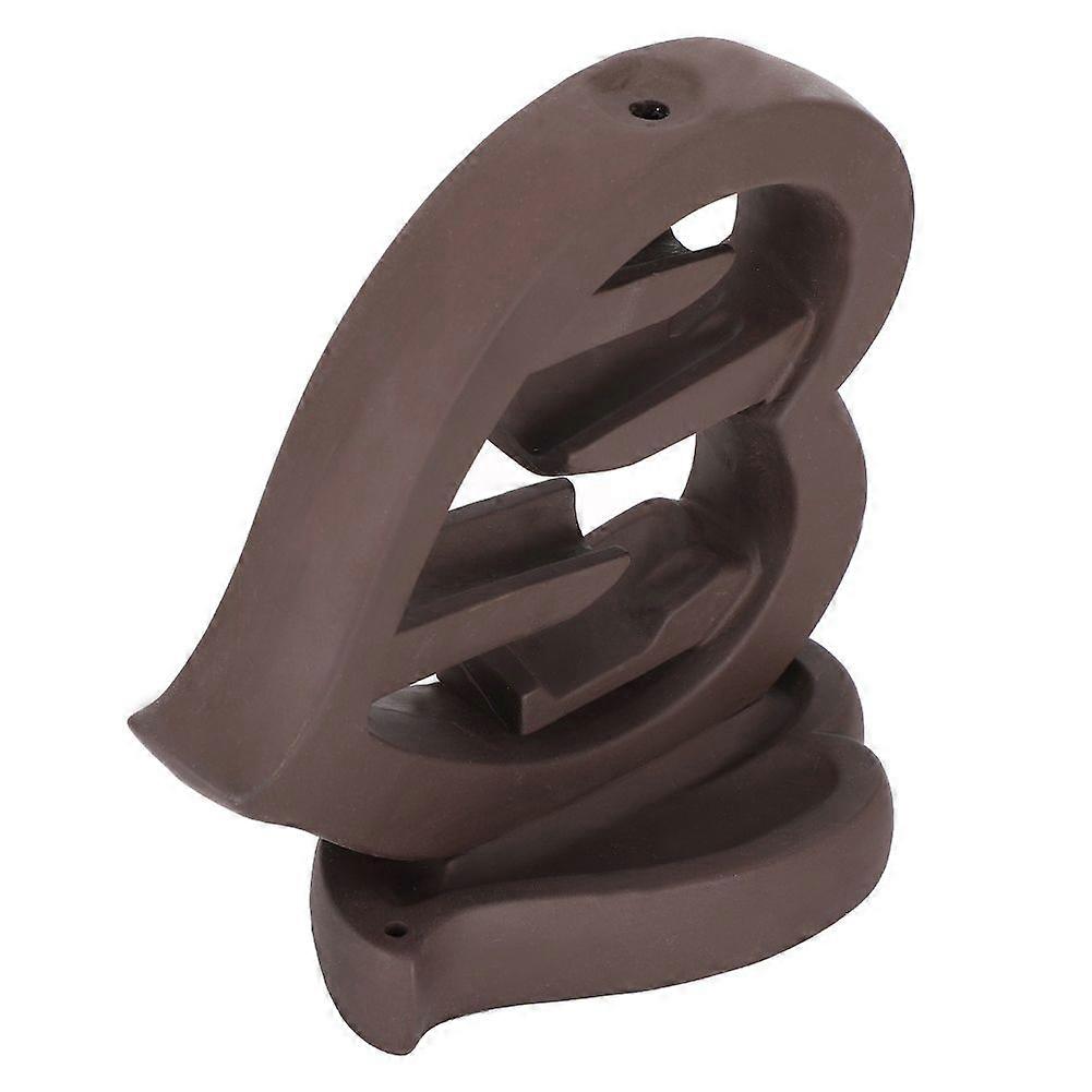 2025 Seneste model Purple Sands Backflow røgelsesbrænder Hjerteformet røgelse