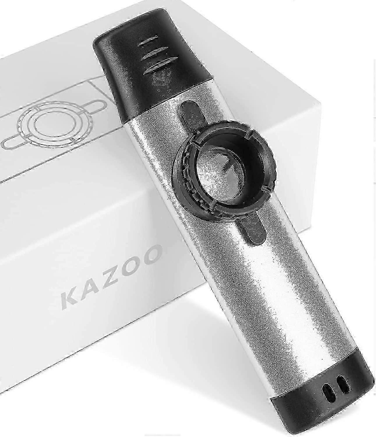 Kazoos With 5 Extra Membranes, Metal Kazoo With Adjustable Sound