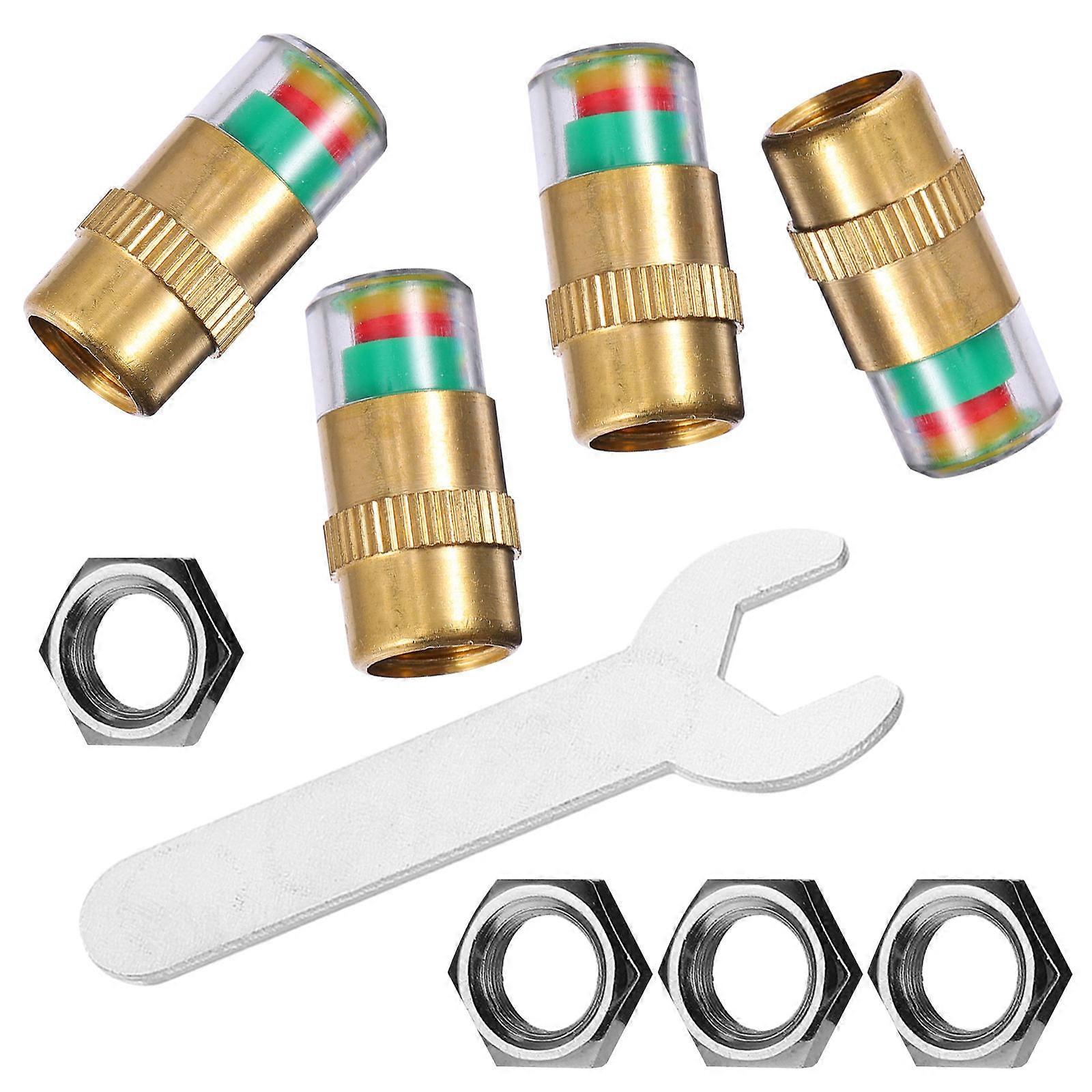 Anti-Theft Tire Pressure Device Car Tires Extend Tire Life 2.5cm x 1.3cm 1 Set