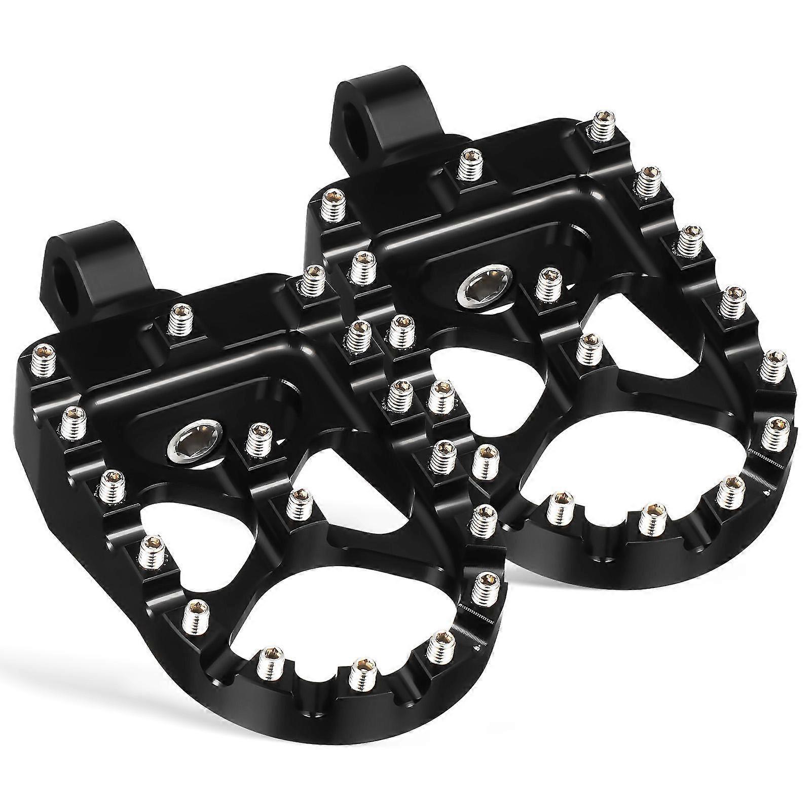 Motorcycle Foot Pegs Replacement CNC Alloy Footrests for Enhanced Riding Comfort, Compatibility, and Easy Installation Across Diverse Models