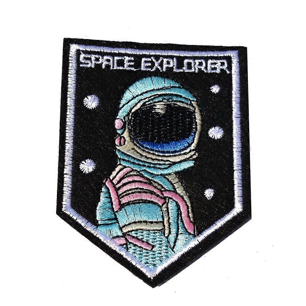 2025 Latest Model  2pcs Space Flight Embroidery Cloth Paste Iron on Patch DIY ...