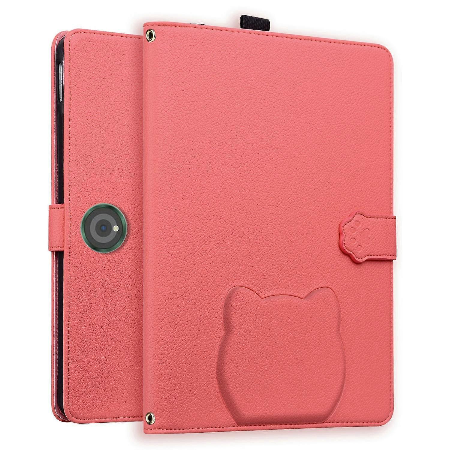 For OnePlus Pad Pro Pad 2 Case 3D Effect Cat Pattern Leather Stand Table Cover with Wallet, Stylus H