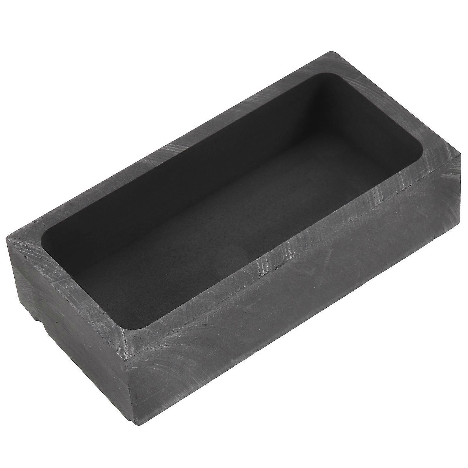 Jewelry Ingot Mold Graphite Crucible Casting Thermal Conductivity Educators And Hobbyists 1Set