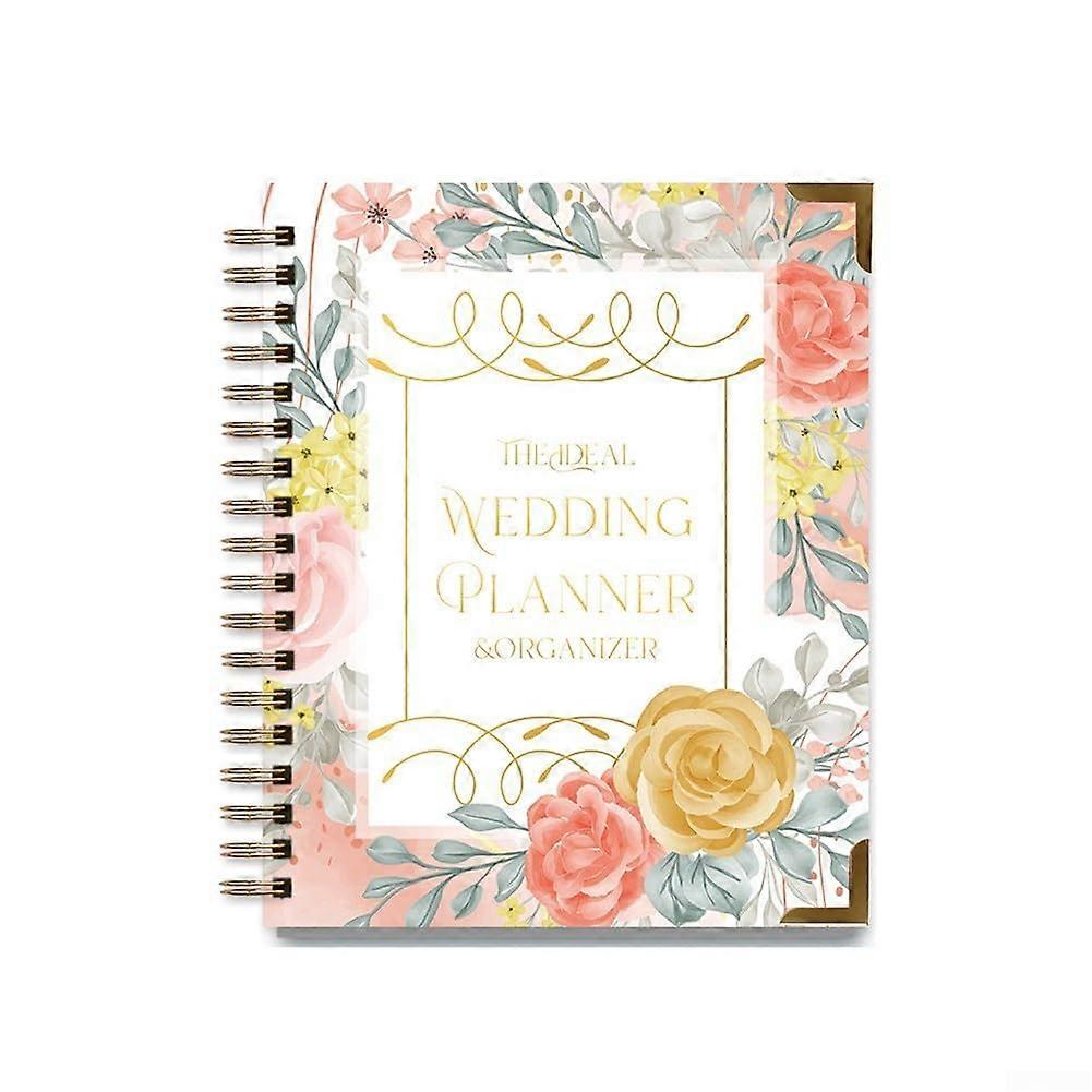 AllinOne Wedding Planner, 12Month Wedding Planning Guide for Brides with Sections and Checklists